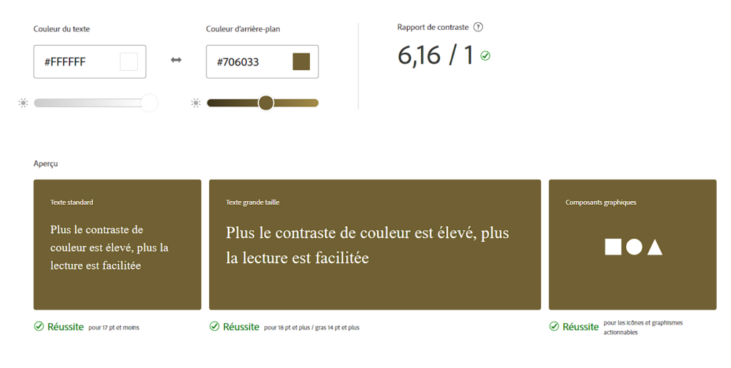 image de Recherche de couleur pour le site fond doré bronze et blanc