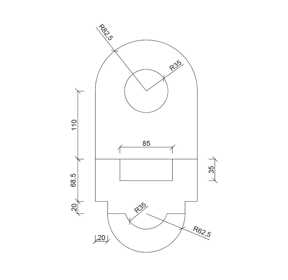Exercice autocad LT dessiner des angles