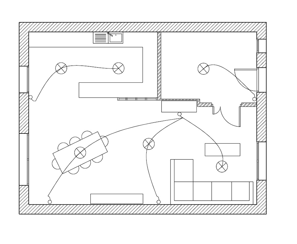 Exercice autocad LT dessiner un plan électrique