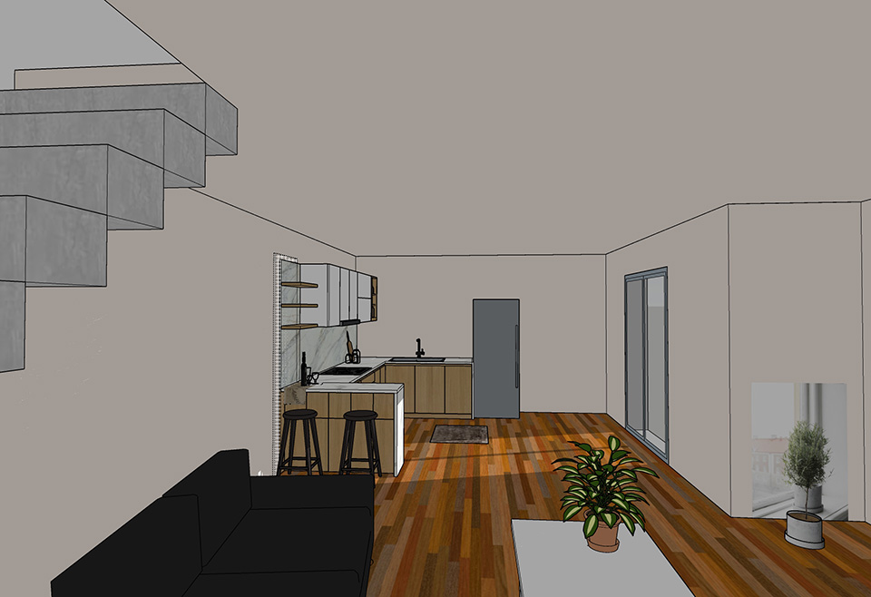 modélisation d'une maison