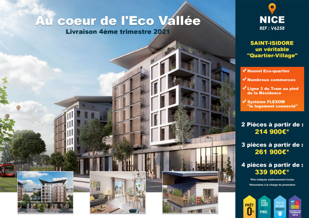 Affiche programme neuf à Nice